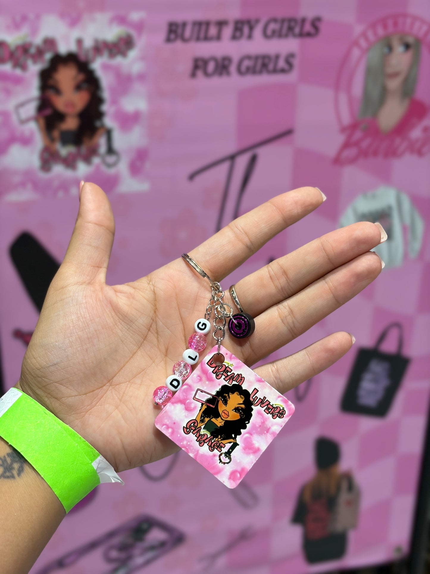 DLG Graphic Keychain