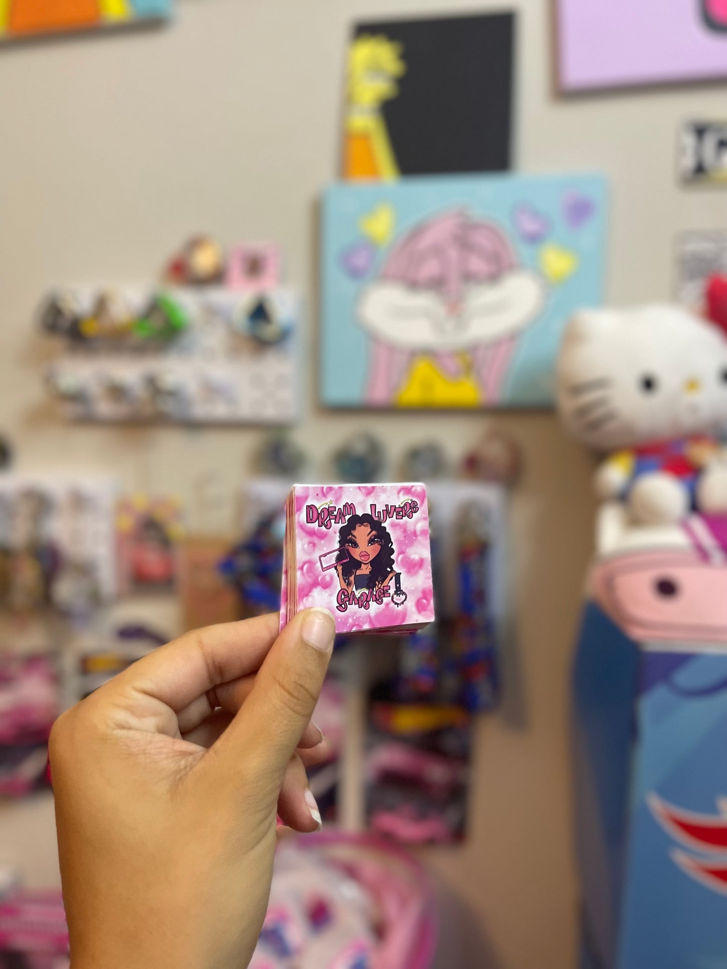 Logo stickers