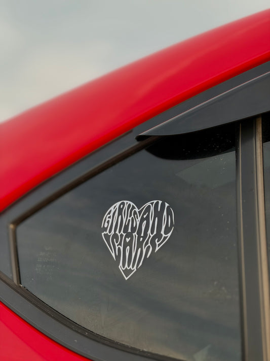 Girls & Cars Decal