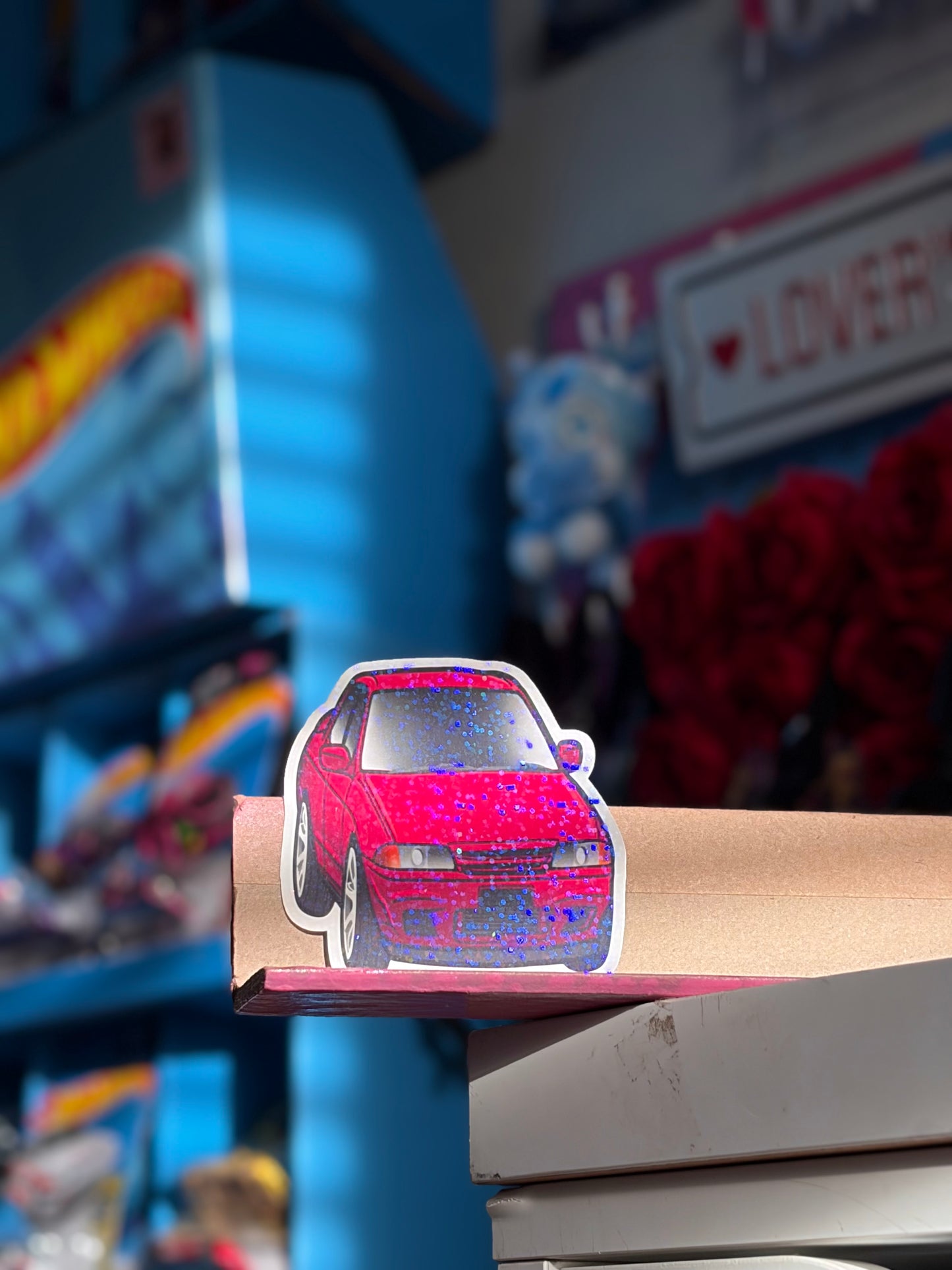 Skyline Holographic Sticker