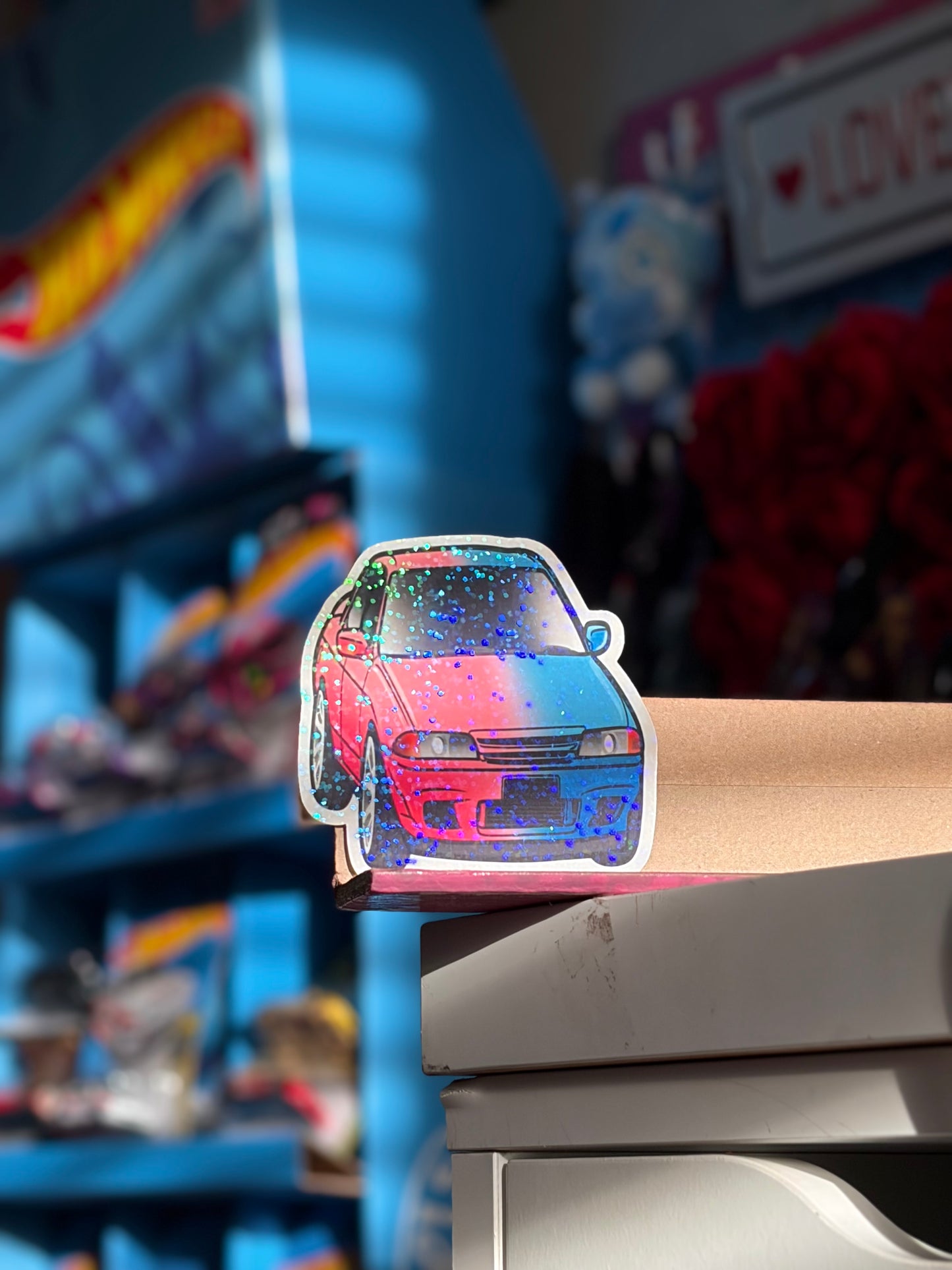 Skyline Holographic Sticker