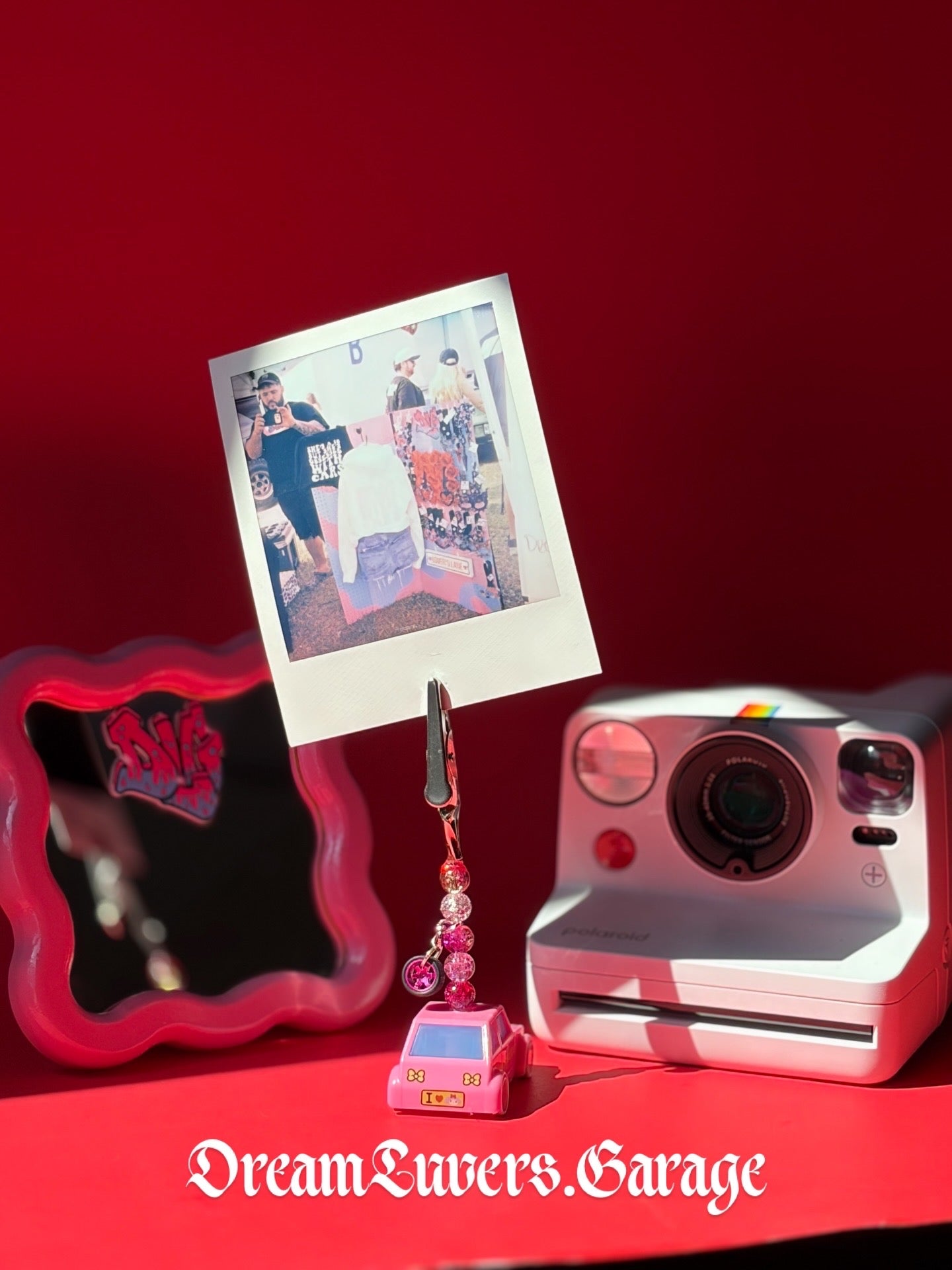 Beaded Photo Clips
