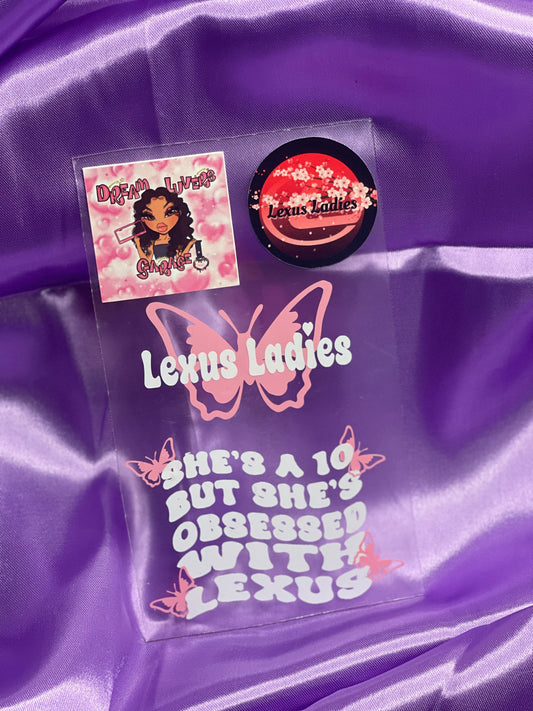 Lexus Ladies Decal Pack