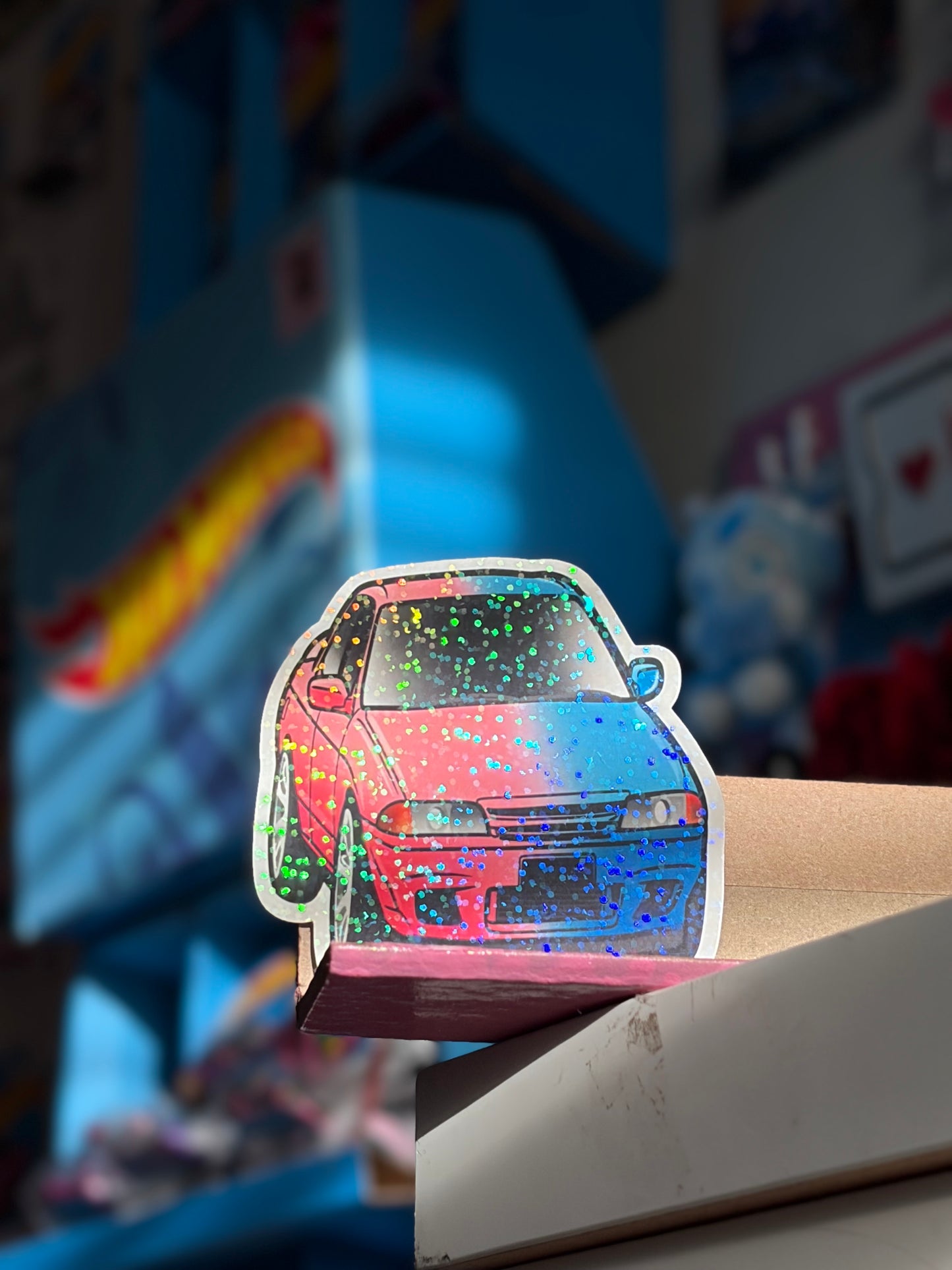 Skyline Holographic Sticker