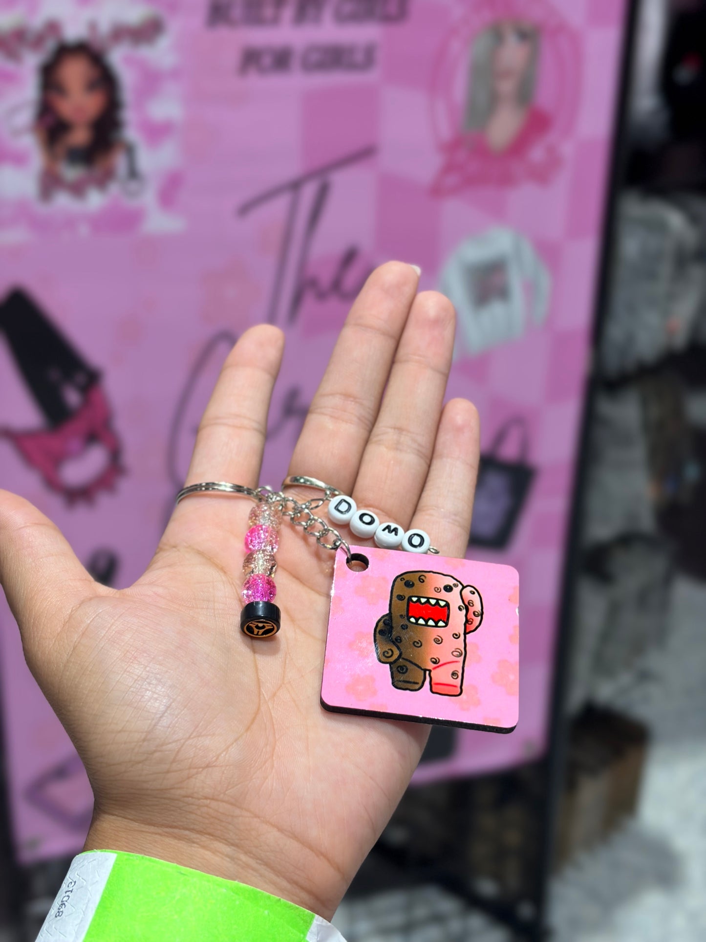 Teddy Graphic Keychain