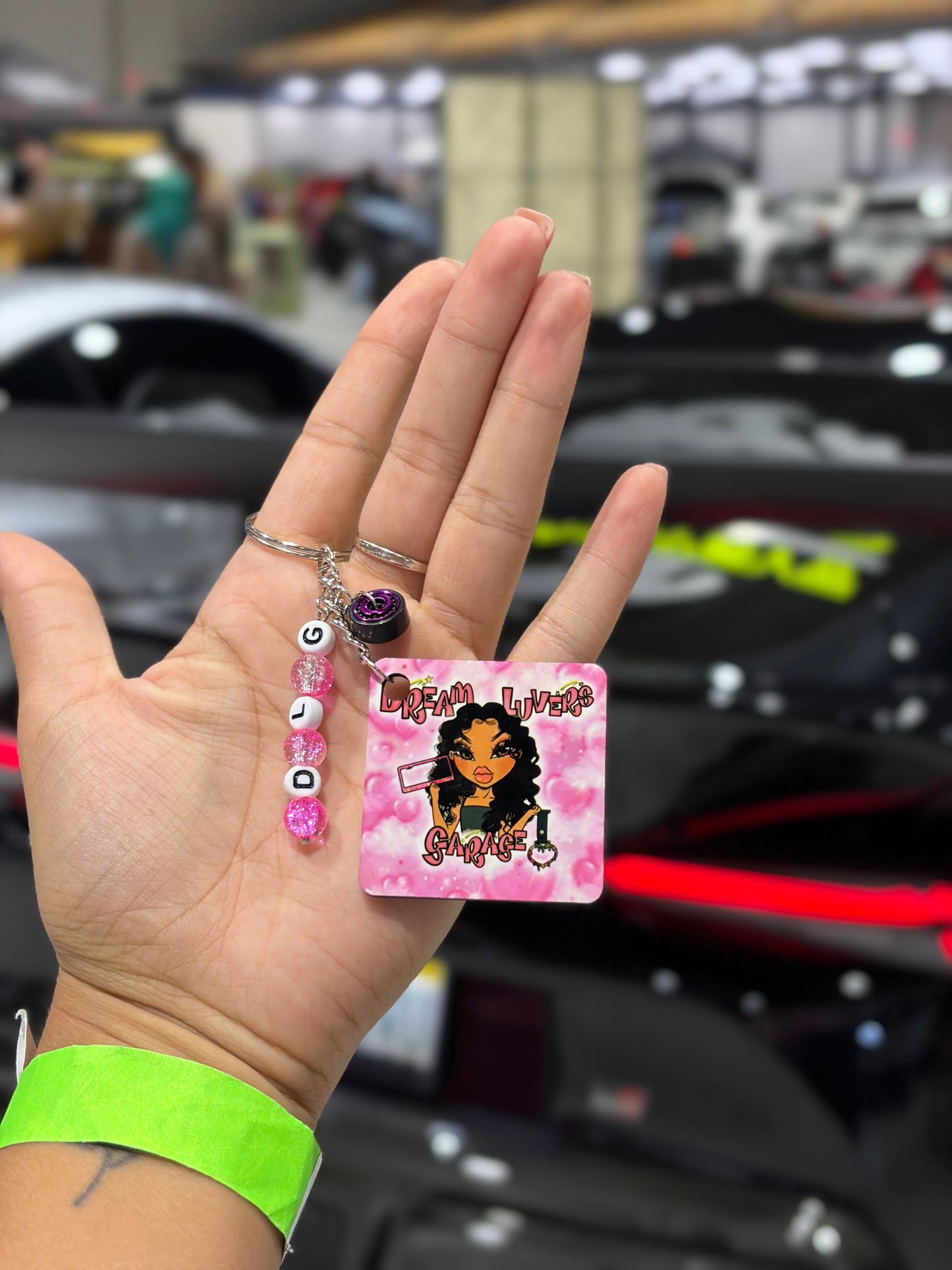 DLG Graphic Keychain