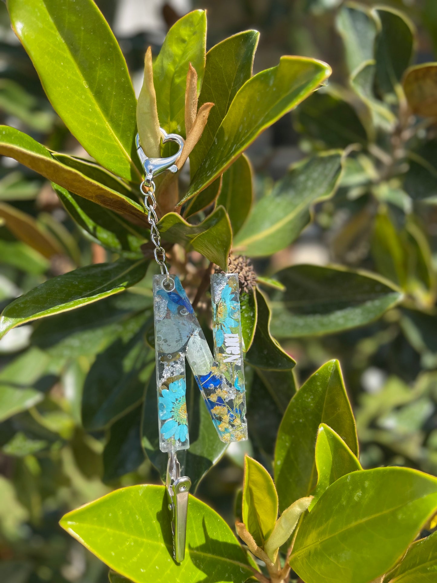 Custom Initial Keychain